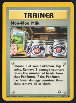 Pokemon TCG | Moo-Moo Milk 101/111 | Common | Neo Genesis | Moderately Played - Image 2