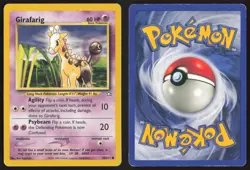 Pokemon TCG | Girafarig 58/111 | Common | Neo Genesis | Moderately Played - Image 1