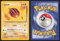 Pokemon TCG | Swinub 57/64 | Common | Neo Revelation | Moderately Played - Image 1