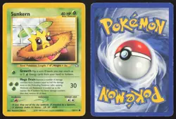 Pokemon TCG | Sunkern 78/111 | Common | Neo Genesis | Moderately Played - Image 1