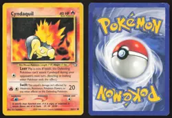 Pokemon TCG | Cyndaquil 56/111 | Common | Neo Genesis | Moderately Played - Image 1