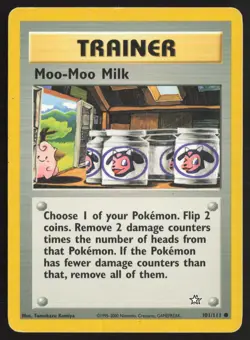 Pokemon TCG | Moo-Moo Milk 101/111 | Common | Neo Genesis | Moderately Played - Image 2