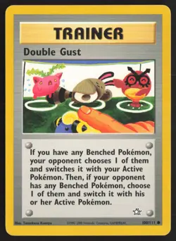 Pokemon TCG | Double Gust 100/111 | Common | Neo Genesis | Moderately Played - Image 2
