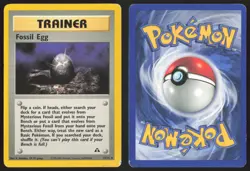 Pokemon TCG | Fossil Egg 72/75 | Uncommon | Neo Discovery | Moderately Played - Image 1