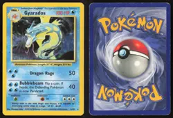 Pokemon TCG | Gyarados 6/102 | Holo Rare | Base Set | Moderately Played - Image 1