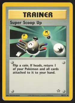 Pokemon TCG | Super Scoop Up 98/111 | Uncommon | Neo Genesis | Moderately Played - Image 2