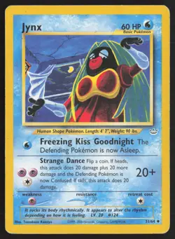 Pokemon TCG | Jynx 31/64 | Uncommon | Neo Revelation | Moderately Played - Image 2