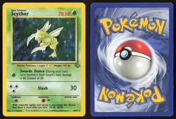 Pokemon TCG | Scyther 10/64 | Holo Rare | Jungle | Moderately Played - Image 1