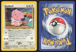 Pokemon TCG | Snubbull 74/111 | Common | Neo Genesis | Moderately Played - Image 1