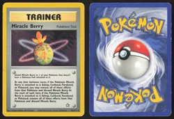 Pokemon TCG | Miracle Berry 94/111 | Uncommon | Neo Genesis | Moderately Played - Image 1