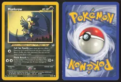 Pokemon TCG | Murkrow 46/64 | Common | Neo Revelation | Moderately Played - Image 1