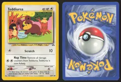 Pokemon TCG | Teddiursa 65/75 | Common | Neo Discovery | Moderately Played - Image 1