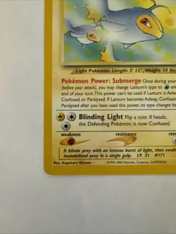 Pokemon TCG Lanturn Neo Revelation 32/64 Regular Unlimited Uncommon-jd - Image 5