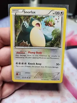 Pokemon Snorlax Uncommon XY - BREAKthrough 118/162 LP - Image 1