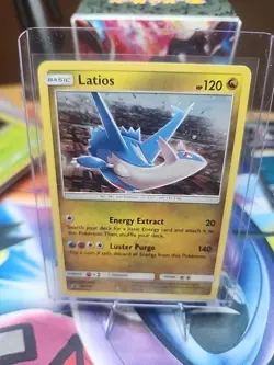 Latios Sun and Moon Promo - SM136 Holo - Pokemon - Image 1