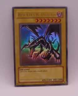 Red-Eyes B. Dragon SDJ-001 (Ultra Rare, 1st Edition, Lightly Played / LP) - Image 1