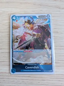 Cavendish (045) R Royal Blood OP10-045 NM One Piece CCG - Image 1