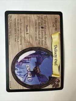 Harry Potter TCG: Delivery Owl Rare Card 21/116 NM Condition - Image 1