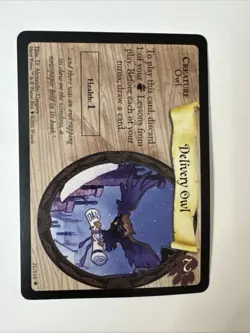 Harry Potter TCG: Delivery Owl Rare Card 21/116 NM Condition - Image 2
