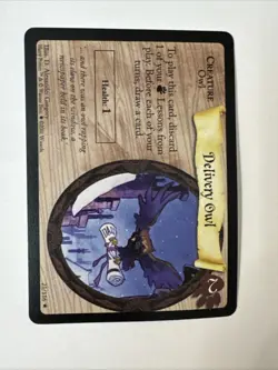 Harry Potter TCG: Delivery Owl Rare Card 21/116 NM Condition - Image 3