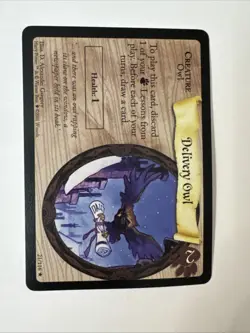Harry Potter TCG: Delivery Owl Rare Card 21/116 NM Condition - Image 4