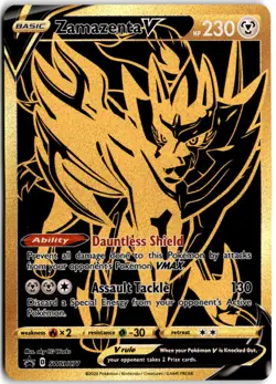 Zamazenta V - Promo SWSH: Sword & Shield Promo Cards SWSH077 NM - Image 1