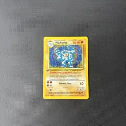Pokemon Card Base Set Holo Machamp 8/102 WOTC - Image 2