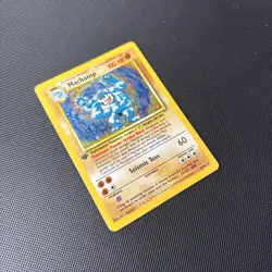 Pokemon Card Base Set Holo Machamp 8/102 WOTC - Image 5