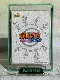 Naruto Shippuden Poster NRCC-PTR-006 Official Ninja Age Naruto Kayou Card TCG NM - Image 2