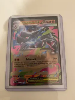 Pokemon Phantasmal Flames 013/094 Mega Charizard X Ex Card - Image 1