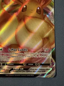 Eevee VMAX SWSH087 SWSH: Sword & Shield Promo Cards Holo - Near Mint! - Image 5