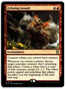 Echoing Assault NM BLC Commander: Bloomburrow MTG - Image 1