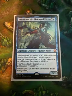 Sakashima of a Thousand Faces Commander Legends Regular - MTG - Image 1