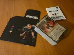 MTG Final Fantasy Limit Break Commander Deck ONLY Magic the Gathering FF7 Cloud - Image 1