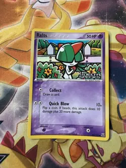 Pokemon Ex Delta Species Ralts 81/113 Reverse Holo Stamped NM-MINT - Image 1