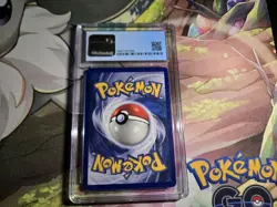 Vintage 1999 Pokemon Base Set Shadowless Pikachu Red Cheeks CGC 7.5 with Subs - Image 2