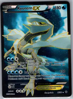 Kyurem EX (Full Art) 86/98 XY - Ancient Origins - Pokemon Card - NM - Image 1