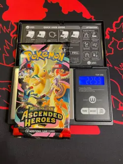 VERY HEAVY! GOD PACKUUU 22.53g Ascended Heroes Pokemon TCG Booster (SEALED) - Image 1