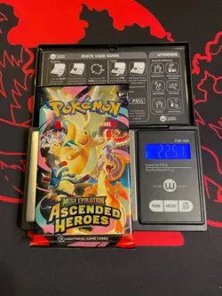 VERY HEAVY! GOD PACKUUU 22.51g Ascended Heroes Pokemon TCG Booster (SEALED) - Image 1