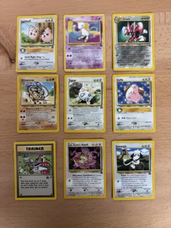 NM Pokemon WotC Black Star Promo Lot Of 9 Rocket’s Meowth Togepi Scizor Mew ++ - Image 1