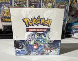 Pokemon TCG Scarlet & Violet Stellar Crown Booster Box Sealed - Image 1