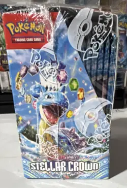 Pokemon TCG Scarlet & Violet Stellar Crown Booster Box Sealed - Image 4