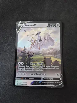 Carte Pokemon Arceus V SWSH204 - Epee et Bouclier Promo - FR - Image 1