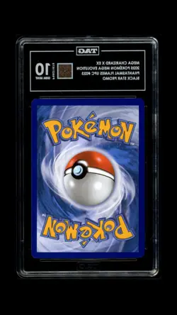 Pokemon Mega Charizard X EX 023 Me: Mega Evolution Promo Holo TAG 10 - Image 2