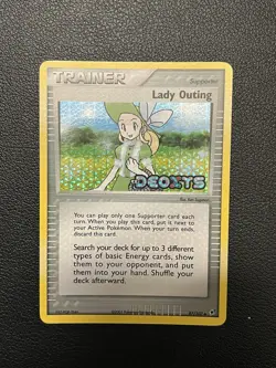 Lady Outing 87/107 Deoxys Reverse Holo NM Ex Deoxys 2005 Pokemon Trainer - Image 1