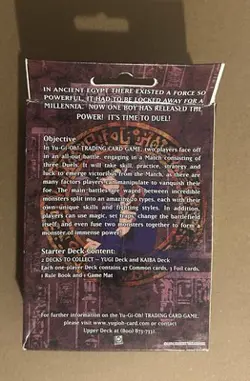 Yu-Gi-Oh Kaiba Starter Deck Unlimited Factory Sealed 2002 BNIB - Image 2