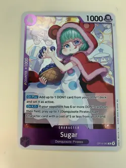 Sugar OP14-063 R One Piece The Azure Sea's Seven ENGLISH - Image 1