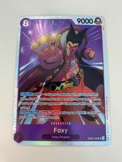 Foxy EB04-036 SR | NM | The Azure Sea's Seven | One Piece TCG | English - Image 1