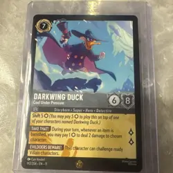 Disney Lorcana WinterSpell Darkwing Duck - Cool Under Pressure Legendary 192/204 - Image 1