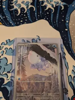 Pokemon TCG SV05 Temporal Forces Snom 168/162 Illustration Rare Holo Card NM - Image 2